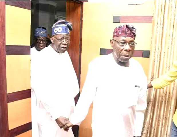 What I told Tinubu when he visited me – Obasanjo