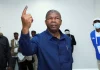 Angola's President and leader of the People's Movement for the Liberation of Angola (MPLA) ruling party Joao Lourenco