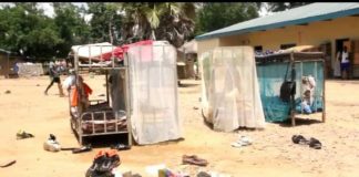 Saboba: SHS students sleep on chop boxes outside due to inadequate dormitories
